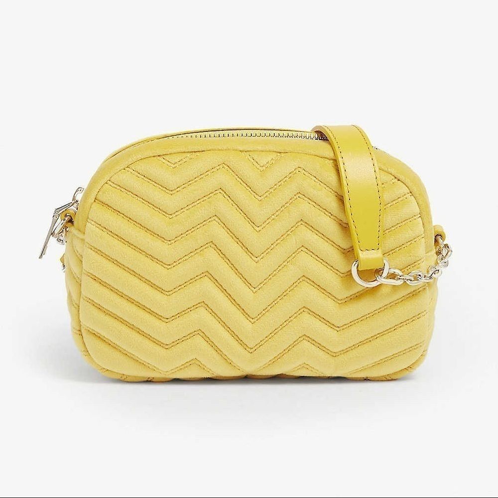 Maje Quilted leather cross-body bag